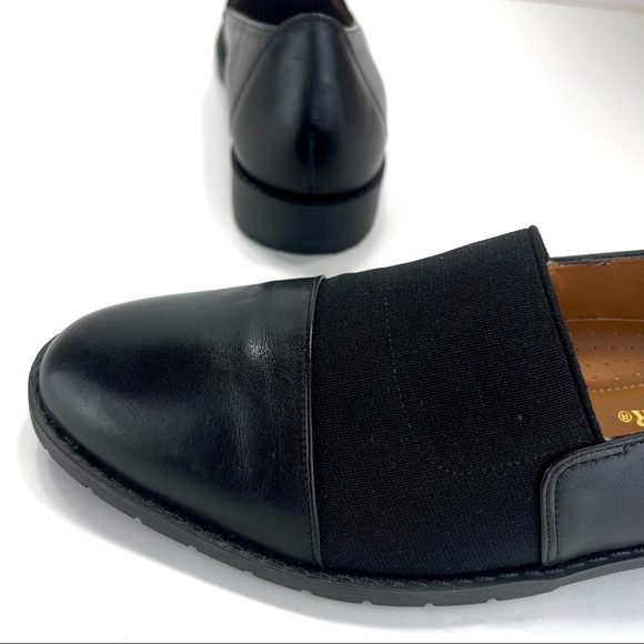 📌SOLD📌 NATURALIZER DUAL ACTION FOAM BLACK LEATHER LOAFERS🆕 - Picture 10 of 14